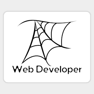 Web Developer Halloween Costume Magnet